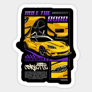 Corvette C6 Enthusiasts Sticker